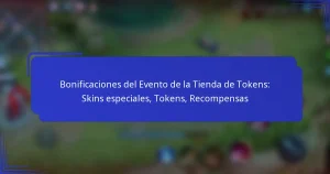 Bonificaciones del Evento de la Tienda de Tokens: Skins especiales, Tokens, Recompensas