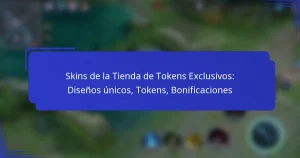 Skins de la Tienda de Tokens Exclusivos: Diseños únicos, Tokens, Bonificaciones